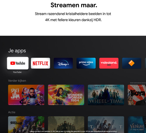 Google, Chromecast with Google TV, 4K, up to 4K HDR - eXtra
