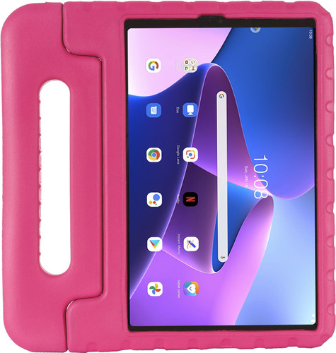 Just in Case Lenovo Tab M10 Plus (3rd generation) Kids Cover Pink -  Coolblue - Before 23:59, delivered tomorrow