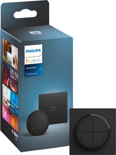Philips Hue Tap Dial Switch (Noir) - Accessoire éclairage connecté - LDLC