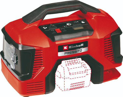 Image of Einhell Pressito 18/21 website