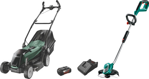 - DE BESTE BOSCH EASYROTAK 36-550 + BOSCH ADVANCEDGRASSCUT 36 LI INCL. 4,0 AH ACCU (1X)