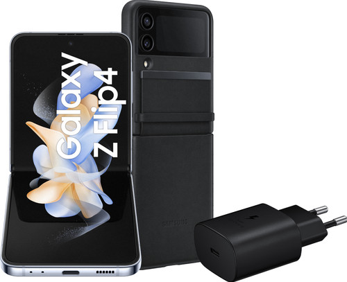 Samsung Galaxy Z Flip 4 512GB Blauw 5G Starterspakket