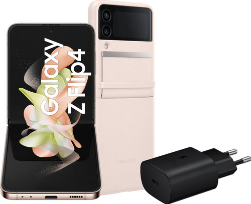 Samsung Galaxy Z Flip 4 512GB Roze Goud 5G Starterspakket