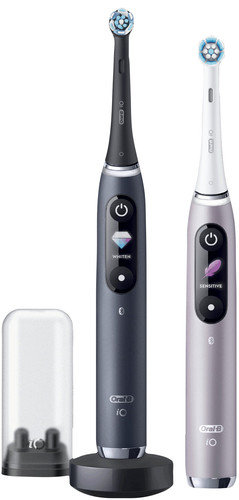Oral-B iO 9n Rose Quartz and Onyx Black Duo Pack Special Edition