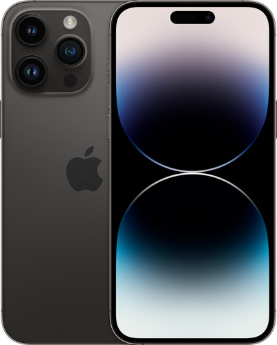 Overblijvend persoon Gewoon Apple iPhone 14 Pro Max 128GB Space Black - Coolblue - Voor 23.59u, morgen  in huis