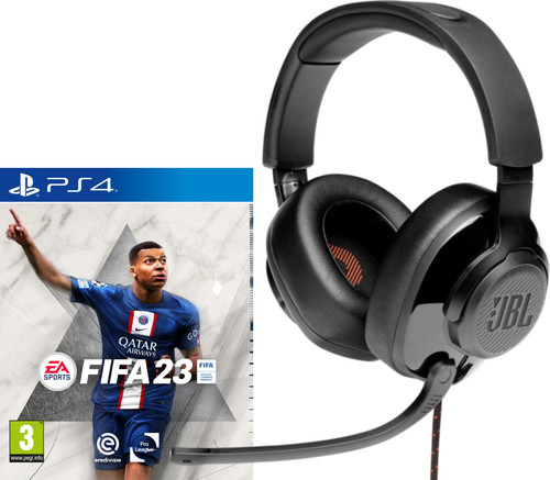 FIFA 23 PS4 + JBL Quantum 300 Main Image