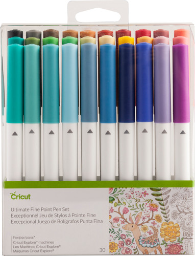 Cricut Explore/Maker Fine Point Pens 0.4 mm 30-pack Main Image