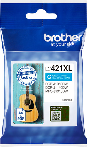 Brother LC-421XL Cartridge Cyaan Main Image