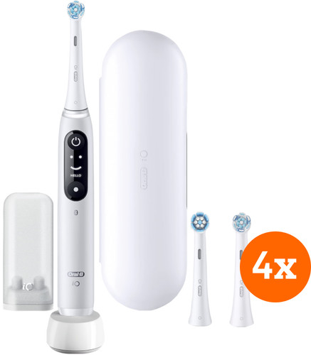 Oral-B iO 6n White + iO Ultimate Clean Brush Attachments (4 units) Main Image