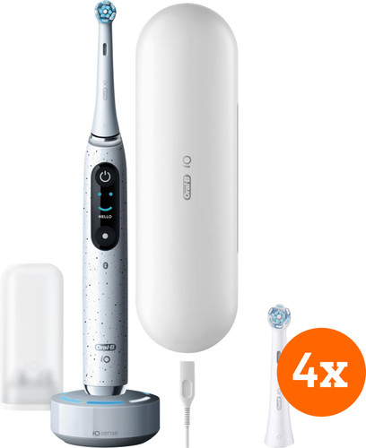 Oral-B iO 10 White + iO Ultimate Clean opzetborstels (4 stuks) Main Image