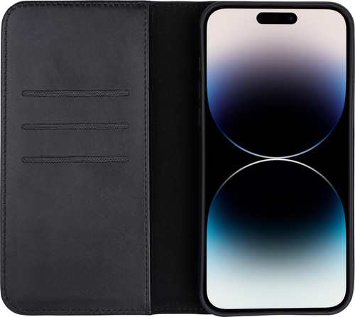 klimaat garen Paine Gillic BlueBuilt Apple iPhone 14 Pro Max Book Case Zwart - Coolblue - Voor 23.59u,  morgen in huis