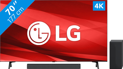 LG 70UQ81006LB (2022) + Soundbar Main Image