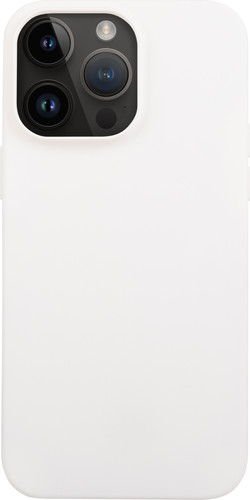 Melancholie Kreek Tijdreeksen BlueBuilt Soft Case Apple iPhone 14 Pro Back Cover Wit - Coolblue - Voor  23.59u, morgen in huis