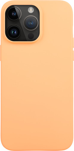 BlueBuilt Soft Case Apple iPhone 14 Pro Back Cover Oranje Main Image