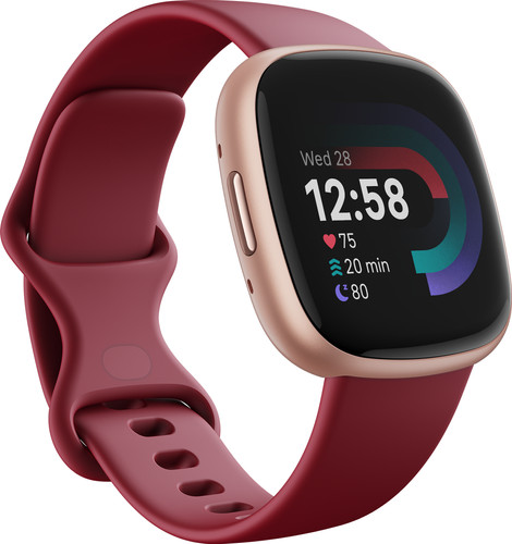 Fitbit versa discount rose gold strap