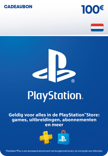 100 Euro PlayStation Store Tegoed Kaart Main Image