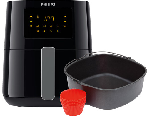 Philips Airfryer L HD9252/70 + Moule de Cuisson - Coolblue - avant