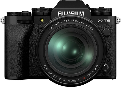 Fujifilm X-T5 Black + XF 16 - 80mm f/4 Main Image