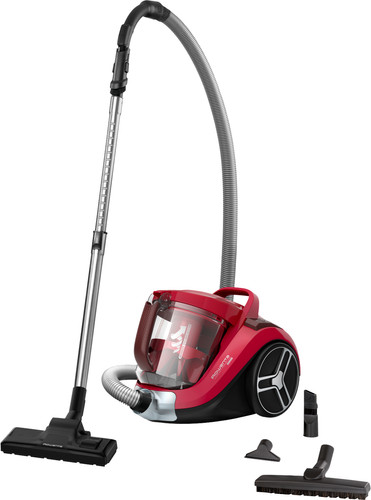 Vacuum cleaner Rowenta Compact Power XXL, Compact, cyclonic technology,  without bag, pet accessories, 550 W, 2,5 L tank, model RO4873EA