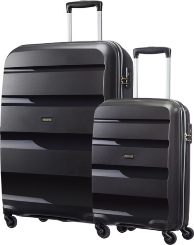 Soms soms smog Gewend American Tourister Bon Air Spinner 75+55 cm Black Kofferset - Coolblue -  Voor 23.59u, morgen in huis