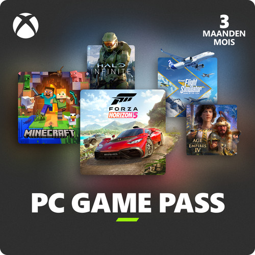 Wreedheid informatie bad Xbox Game Pass voor PC - 3 maanden - Coolblue - Voor 23.59u, morgen in huis