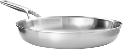 Large steel frying clearance pan