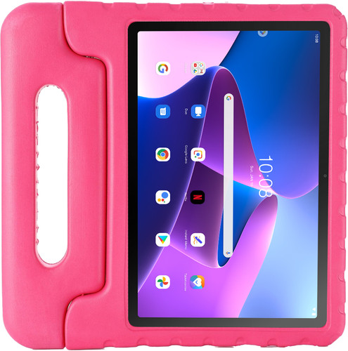 Just in Case Lenovo Tab M10 Plus (3rd generation) Kids Cover Pink -  Coolblue - Before 23:59, delivered tomorrow