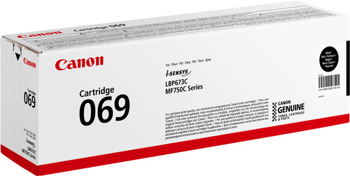 Canon 069 Ink Toner Cartridge Black Main Image