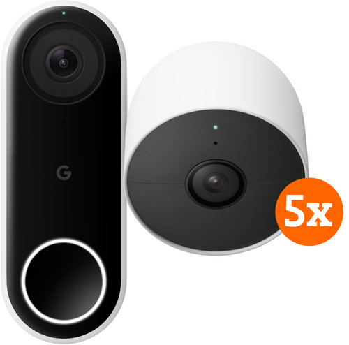 Nest camera 2024 5 pack