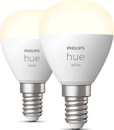 Buy Philips Hue White E14 LED Filament set of 2 at