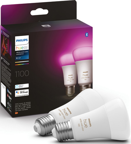 Philips Hue Starter Kit  White And Color Ambiance 11W 1100 lm E27