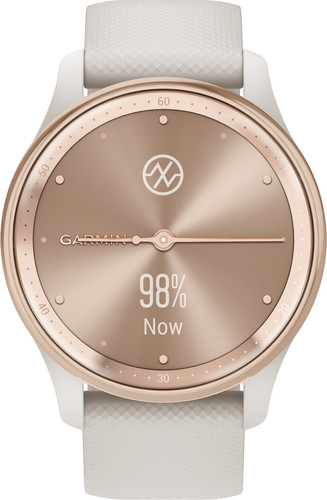 Garmin Vivomove Trend Ros goud Wit Coolblue Voor 23.59u