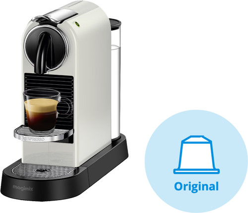 God Memoriseren Peru Magimix Nespresso CitiZ M196 Wit - Coolblue - Voor 23.59u, morgen in huis