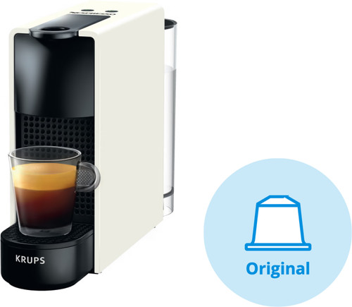 Octrooi incident hartstochtelijk Krups Nespresso Essenza Mini XN1101 Wit - Coolblue - Voor 23.59u, morgen in  huis