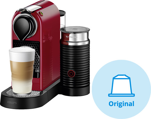 Nespresso XN720540 Citiz Coffee Machine by KRUPS, Red