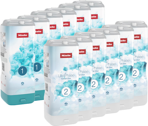 Miele Set UltraPhase Refresh Elixir 1 & 2 (12 bottles) - Year Pack Main Image