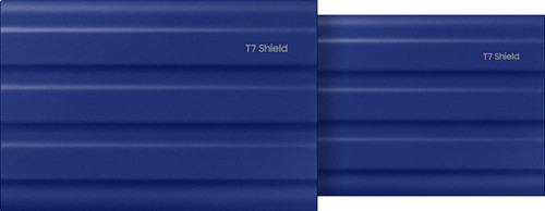 Samsung Portable SSD T7 Shield 1TB Blauw Duo Pack Main Image