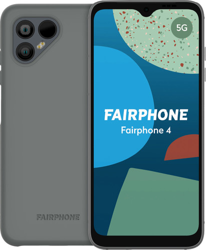 Fairphone 4 256GB Grijs 5G + Back Cover Grijs Main Image