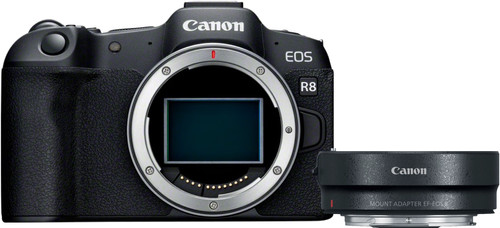 Canon EOS R8 + EF-EOS R Adapter Main Image