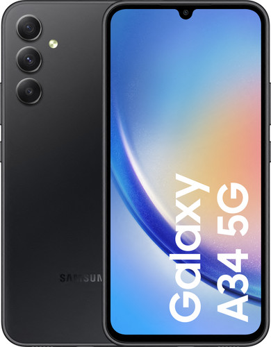 Samsung Galaxy A34 128GB Black 5G Main Image