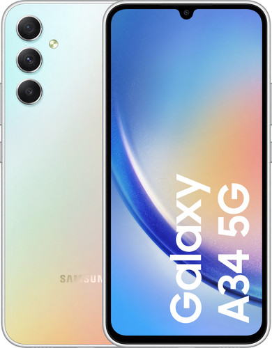 Samsung Galaxy A34 128GB Zilver 5G