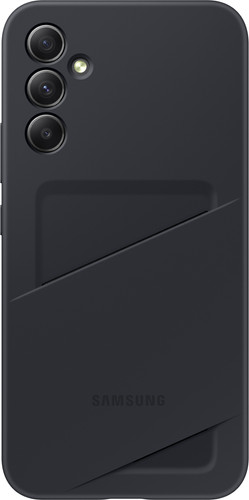 Samsung Galaxy A34 Card Slot Back Cover Zwart - Coolblue - Voor 23.59u ...