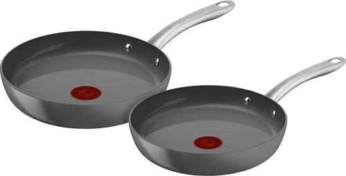 Tefal Renew+ Ceramic Frying Pan Set 24cm + 28cm Main Image