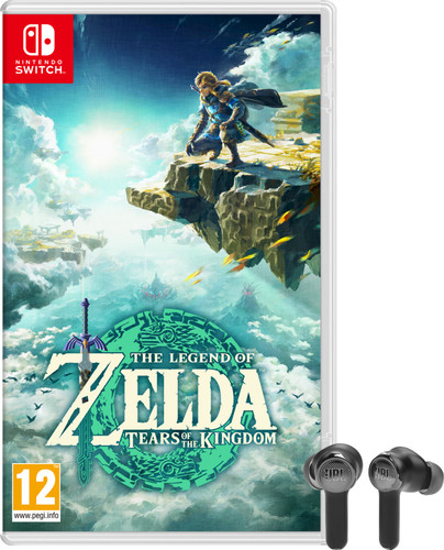 The Legend of Zelda Tears of The Kingdom Nintendo Switch + JBL Quantum TWS Main Image