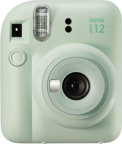 Grazen lavendel Concessie Fujifilm Instax Mini 12 Mint Green - Coolblue - Voor 23.59u, morgen in huis