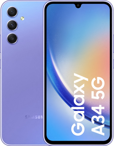 Samsung Galaxy A34 128GB Paars 5G
