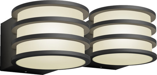 Philips Hue Lucca Wall lamp Outdoors Duo Pack Main Image