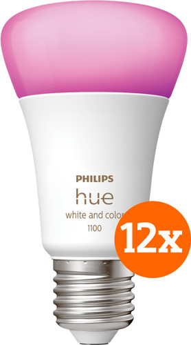 Philips Hue White and Color E27 1100lm 12-pack Main Image