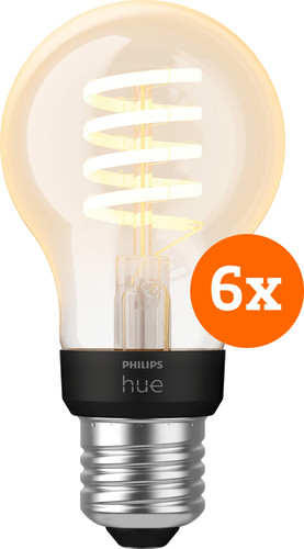 Philips Hue Filament White Ambiance Standard 6-pack Main Image