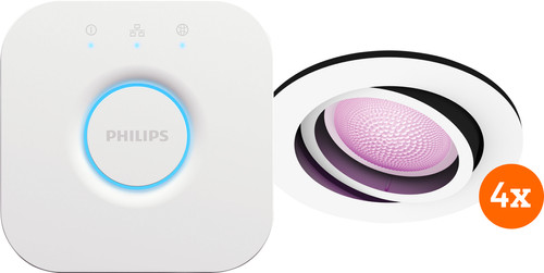 Philips Hue Centura inbouwspot - White and Color - wit rond